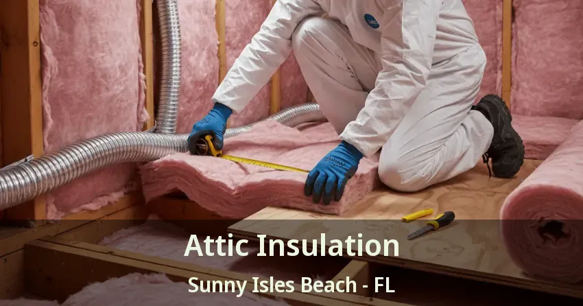 Attic Insulation Sunny Isles Beach - FL