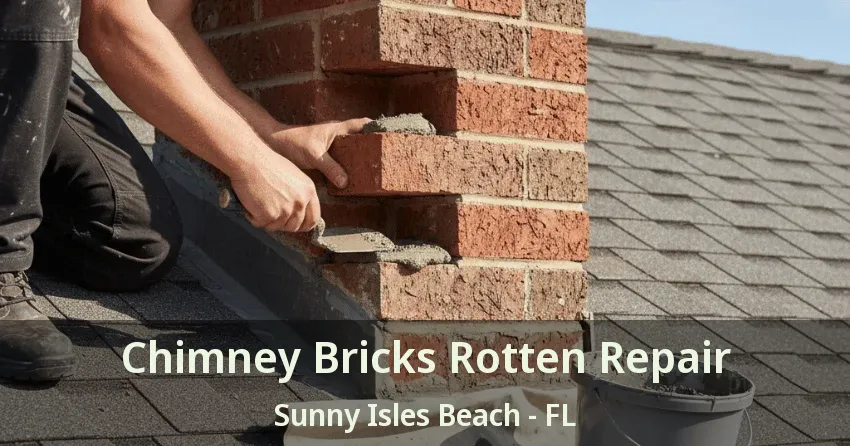 Chimney Bricks Rotten Repair Sunny Isles Beach - FL