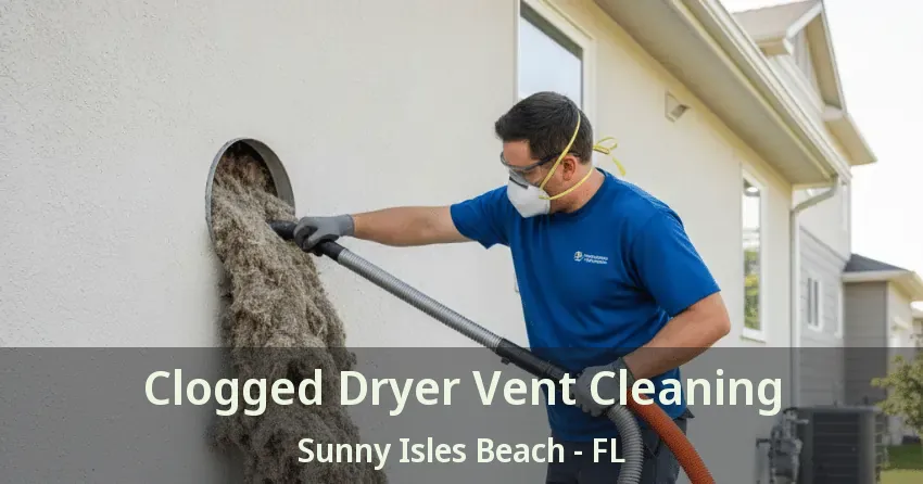 Clogged Dryer Vent Cleaning Sunny Isles Beach - FL