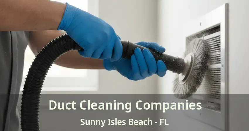 Duct Cleaning Companies Sunny Isles Beach - FL
