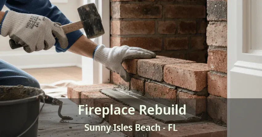 Fireplace Rebuild Sunny Isles Beach - FL