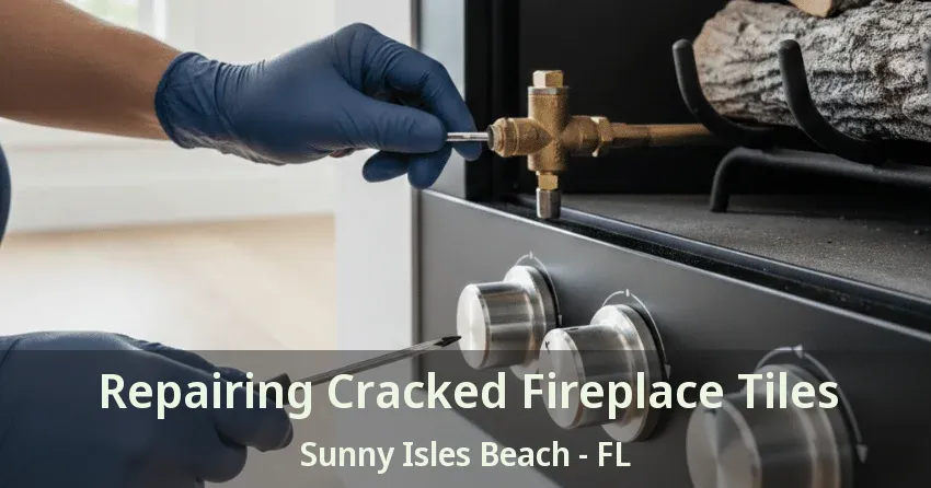 Repairing Cracked Fireplace Tiles Sunny Isles Beach - FL Repairing Cracked Fireplace Tiles Sunny Isles Beach - FL
